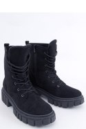 Botki sznurowane KELIS BLACK - Inello - 40 Botki sznurowane KELIS BLACK - Inello - 40