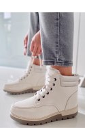Botki traperki ocieplane GERMANO BEIGE - Inello - 38