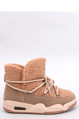 Śniegowce sneakersy ocieplane REMAL KHAKI - Inello - 37