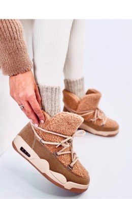Śniegowce sneakersy ocieplane REMAL KHAKI - Inello - 39