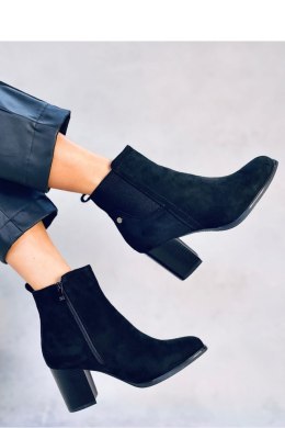 Botki klasyczne na obcasie ROSEY BLACK - Inello - 40