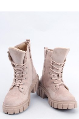 Botki sznurowane KELIS BEIGE - Inello - 40