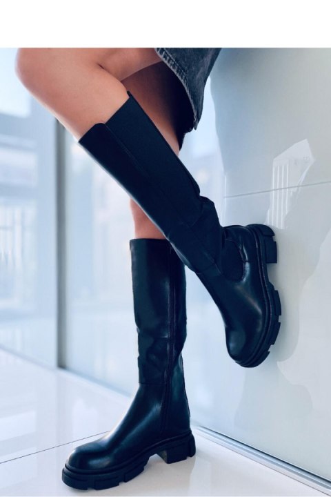 Kozaki damskie SKYLAR BLACK - Inello - 38 Kozaki damskie SKYLAR BLACK - Inello - 38