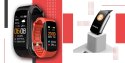 Smartband GIEWONT Fit&GO Duo GW200-1 - Black + Pasek Alert Red Smartband GIEWONT Fit&GO Duo GW200-1 - Black + Pasek Alert Red