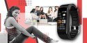 Smartband GIEWONT Fit&GO Duo GW200-1 - Black + Pasek Alert Red Smartband GIEWONT Fit&GO Duo GW200-1 - Black + Pasek Alert Red