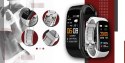 Smartband Giewont Fit&GO Duo GW200-2 - Black + Pasek Ice White Smartband Giewont Fit&GO Duo GW200-2 - Black + Pasek Ice White
