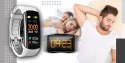 Smartband Giewont Fit&GO Duo GW200-2 - Black + Pasek Ice White Smartband Giewont Fit&GO Duo GW200-2 - Black + Pasek Ice White