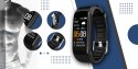 Smartband GIEWONT Fit&GO Duo GW200-6 - Black + Pasek Smart Navy Smartband GIEWONT Fit&GO Duo GW200-6 - Black + Pasek Smart Navy