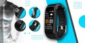 Smartband Giewont Fit&GO Duo GW200-7 - Black + Pasek Sky Blue Smartband Giewont Fit&GO Duo GW200-7 - Black + Pasek Sky Blue