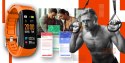 Smartband GIEWONT Fit&GO Duo GW200-9 - Black + Pasek Orange Power Smartband GIEWONT Fit&GO Duo GW200-9 - Black + Pasek Orange Power