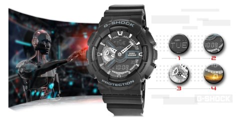 Zegarek Męski CASIO G-SHOCK GA-110-1BER + BOX Zegarek Męski CASIO G-SHOCK GA-110-1BER + BOX