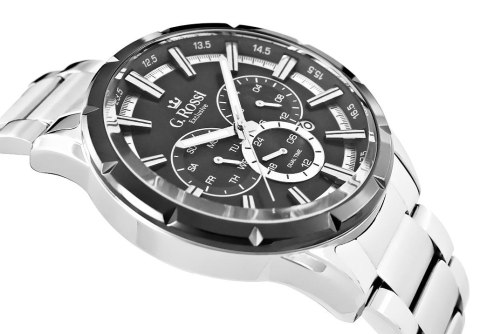 Zegarek Męski G.Rossi Dual Time E13605B-1C1 Zegarek Męski G.Rossi Dual Time E13605B-1C1
