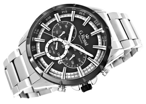 Zegarek Męski G.Rossi Dual Time E13605B-1C1 Zegarek Męski G.Rossi Dual Time E13605B-1C1