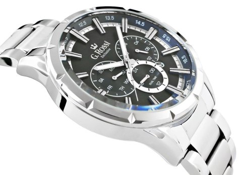Zegarek Męski G.Rossi Dual Time E13605B-6C1 Zegarek Męski G.Rossi Dual Time E13605B-6C1