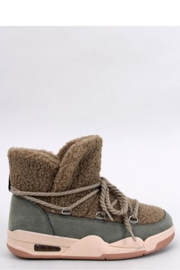 Śniegowce sneakersy ocieplane REMAL GREEN - Inello - 38
