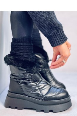 Śniegowce z futerkiem TAVARIS BLACK - Inello - 39