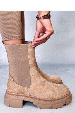 Sztyblety z wysoką cholewką MAGERS KHAKI - Inello - 41