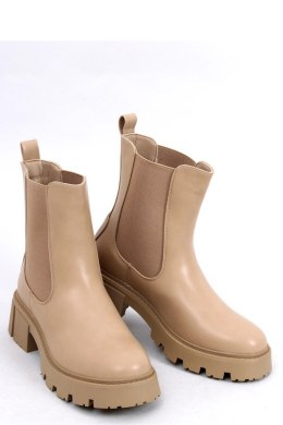 Sztyblety z wysoką cholewką RUMER KHAKI - Inello - 37