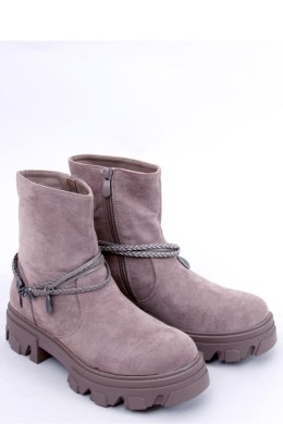 Botki płaskie CONNIE TAUPE - Inello - 40
