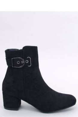 Botki na niskim obcasie LANNE BLACK - Inello - 39