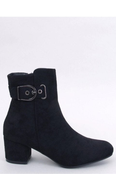 Botki na niskim obcasie LANNE BLACK - Inello - 39 Botki na niskim obcasie LANNE BLACK - Inello - 39