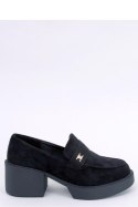 Mokasyny na obcasie CONIFF BLACK - Inello - 40 Mokasyny na obcasie CONIFF BLACK - Inello - 40