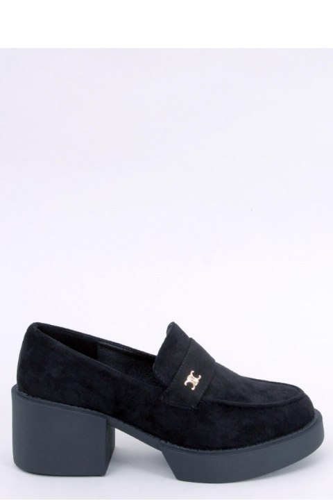 Mokasyny na obcasie CONIFF BLACK - Inello - 41 Mokasyny na obcasie CONIFF BLACK - Inello - 41