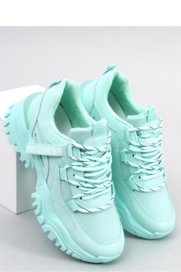 Sneakersy na koturnie BAINS GREEN - Inello - 41