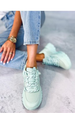 Sneakersy na koturnie BAINS GREEN - Inello - 41