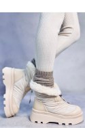 Śniegowce z futerkiem TAVARIS BEIGE - Inello - 37 Śniegowce z futerkiem TAVARIS BEIGE - Inello - 37