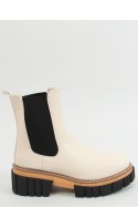 Sztyblety damskie kremowe NS228P BEIGE - Inello - 41 Sztyblety damskie kremowe NS228P BEIGE - Inello - 41