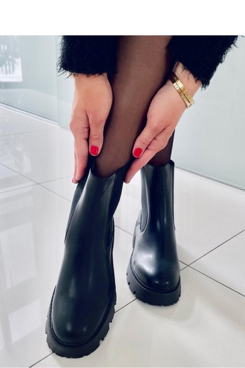 Sztyblety z wysoką cholewką RUMER BLACK - Inello - 41 Sztyblety z wysoką cholewką RUMER BLACK - Inello - 41