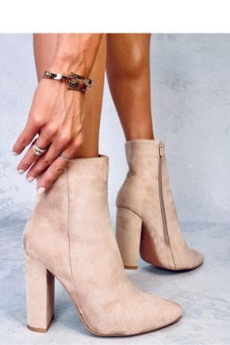 Botki na obcasie RIVERS KHAKI - Inello - 38