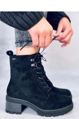 Botki na wygodnym obcasie REED BLACK - Inello - 39