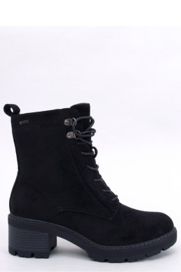 Botki na wygodnym obcasie REED BLACK - Inello - 40