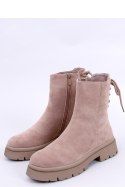 Botki zamszowe BOBBIE L.KHAKI - Inello - 39 Botki zamszowe BOBBIE L.KHAKI - Inello - 39