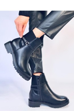 Klasyczne sztyblety damskie ROYLE BLACK - Inello - 39