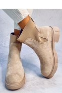 Sztyblety damskie MEAD KHAKI - Inello - 40 Sztyblety damskie MEAD KHAKI - Inello - 40