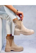 Sztyblety damskie MEAD KHAKI - Inello - 40 Sztyblety damskie MEAD KHAKI - Inello - 40