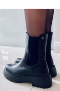 Sztyblety z wysoką cholewką SHAW BLACK - Inello - 41 Sztyblety z wysoką cholewką SHAW BLACK - Inello - 41