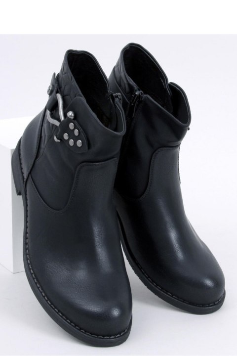 Botki damskie DUSTIN BLACK - Inello - 39 Botki damskie DUSTIN BLACK - Inello - 39
