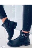 Botki damskie DUSTIN BLACK - Inello - 39 Botki damskie DUSTIN BLACK - Inello - 39