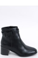 Botki na obcasie DOLORES BLACK - Inello - 38