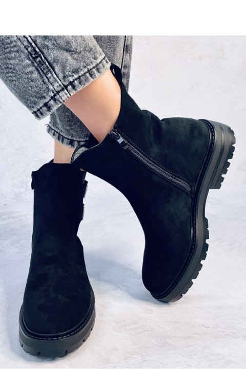 Botki sztyblety zamszowe LANIER BLACK - Inello Hurtownia odzieży on-line, moda damska, bielizna i obuwie dla kobiet - Matterhorn Botki sztyblety zamszowe LANIER BLACK - Inello Hurtownia odzieży on-line, moda damska, bielizna i obuwie dla kobiet - Matterhorn