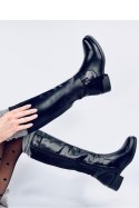 Oficerki z elastyczną cholewką WINTS BLACK - Inello - 39 Oficerki z elastyczną cholewką WINTS BLACK - Inello - 39