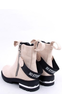 Botki damskie BRIE BEIGE - Inello - 38