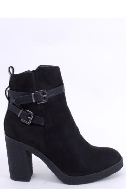 Botki na obcasie KENDALL BLACK - Inello - 40