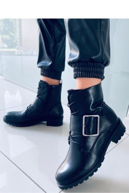 Botki sznurowane BILLY BLACK - Inello - 40