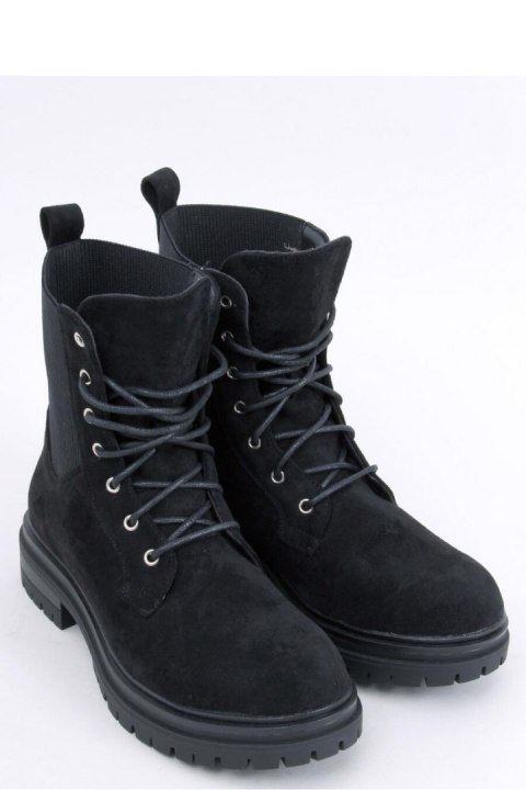 Botki sznurowane workery VECNA BLACK - Inello - 37 Botki sznurowane workery VECNA BLACK - Inello - 37