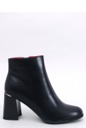 Botki licowe na stabilnym obcasie TANNA BLACK - Inello - 39 Botki licowe na stabilnym obcasie TANNA BLACK - Inello - 39